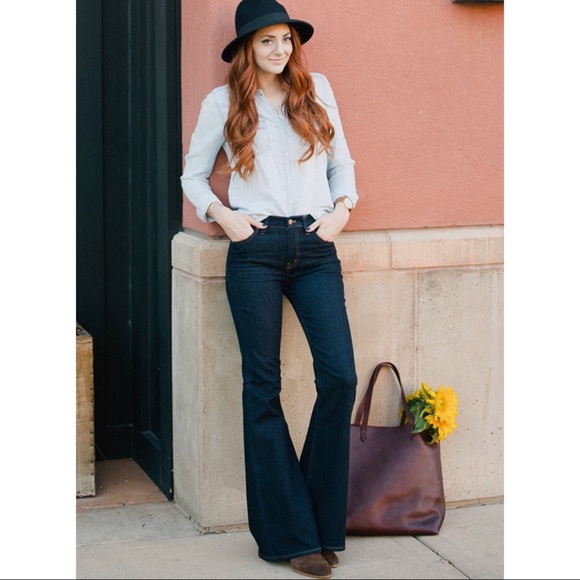 Madewell Denim - Madewell | Flea Market Flare Jeans 32 Retro Boho